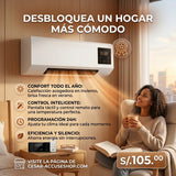 Calefactor y Ventilador Smart 2 en 1 EcoClima - Clima Perfecto Todo el Año + ¡PAGO CONTRA ENTREGA Y DELIVERY GRATIS EN TODO LIMA!